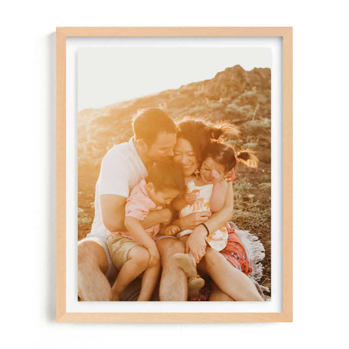 The Big Picture - Natural Frame by Minted