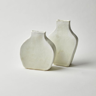 Flat Kuzas vases by Elia Neophytou