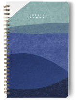 This is a blue journal by Carrie Moradi called sea dreams with standard printing on premium cover stock in notebook.